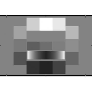 ISO-15739 digital camera noise test chart